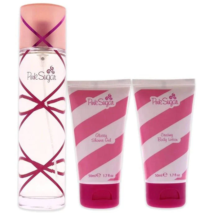 Aquolina Pink Sugar Glowing Pink Sweet Addiction Gift Set - Image 5